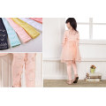 New Design And Hot Wholesale Girl Lace Skinny Bowknot Solid Dress Pants